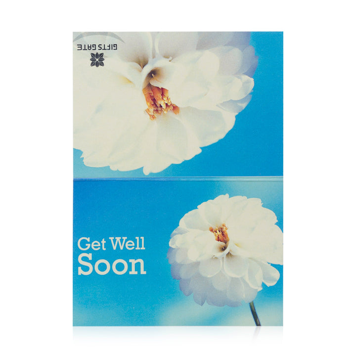 كرت "Get well soon"